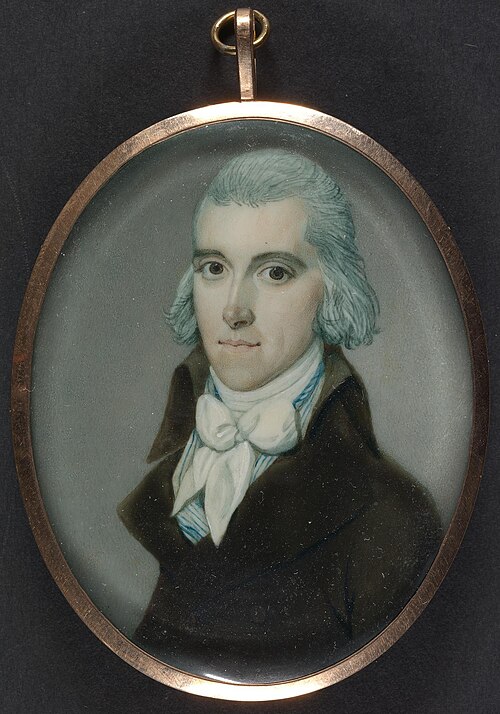 Young Man in a Brown Jacket, 1795, Richard Crosse