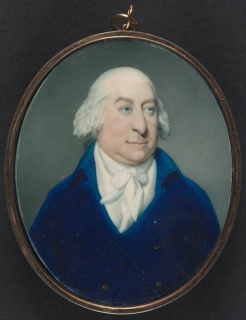 A Gentleman in a Blue Coat, 1790, Richard Crosse