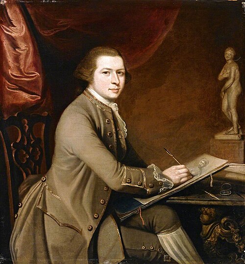 Self Portrait, 1765, Richard Crosse
