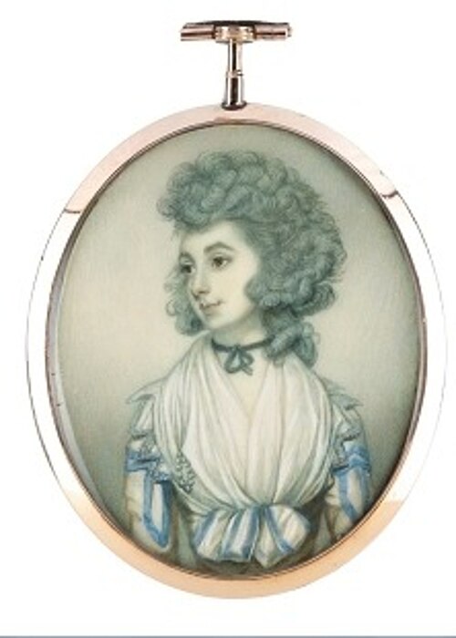 Portrait of an Unknown Woman, 1790, Richard Crosse