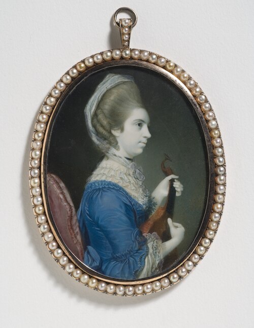 Unknown lady, probably Lady Mexborough, 1770, Richard Crosse