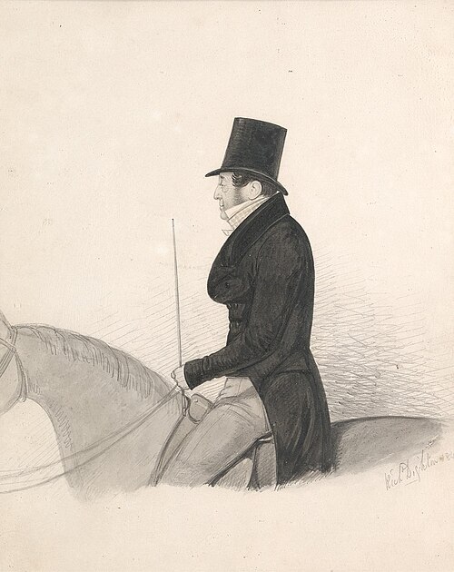 Mr. Smith Dorian, 1841, 1841, Richard Dighton the younger