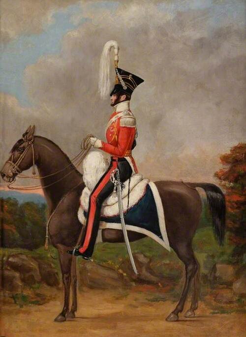 Gentleman of the Worcestershire Yeomanry, 1833, Richard Dighton