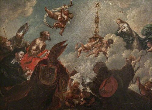 The Adoration of the Blessed Sacrament, 1655, Francisco Herrera el Mozo