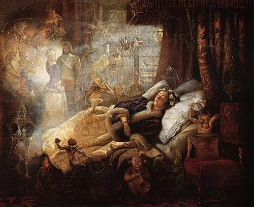 The Stuff that Dreams are made of, 1858, John Anster Fitzgerald