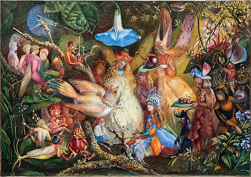 The Fairies' Favourite, 1862, John Anster Fitzgerald