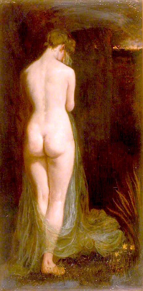 Study of a Nude Woman, 1862, John Anster Fitzgerald
