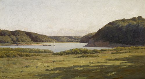 Inlet, Gloucester Harbor, , Richard Gruelle