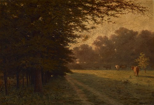 Indiana Landscape, 1894, Richard Gruelle