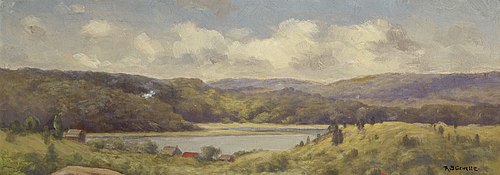 Gloucester Harbor, 1892, Richard Gruelle