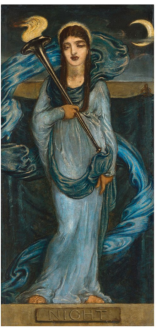 Night, , Simeon Solomon