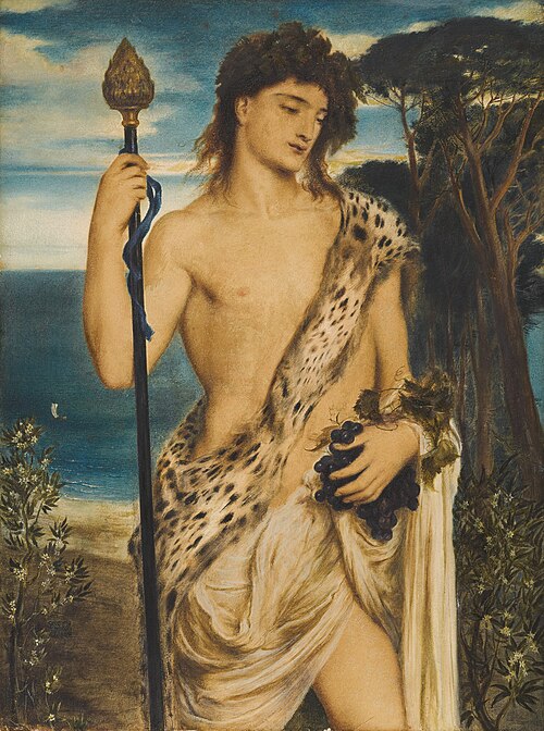 Bacchus, 1867, Simeon Solomon