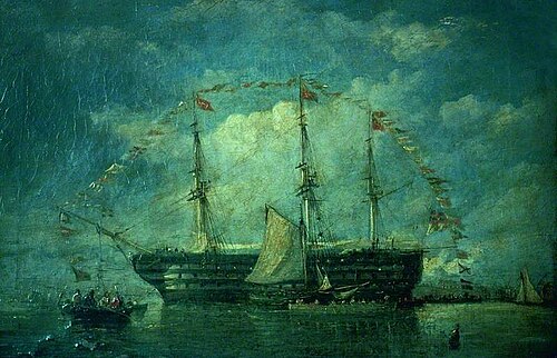 HMS 'Victory', , Richard Henry Nibbs