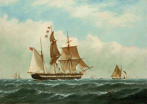 The barque Peerless, , Richard Henry Nibbs