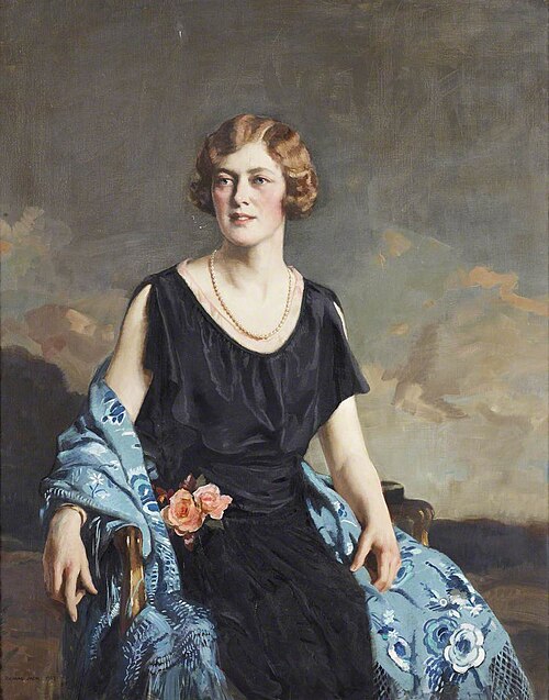 Lady Phyllis Hervey, Lady MacRae (1899-1989), 1927, Richard Jack