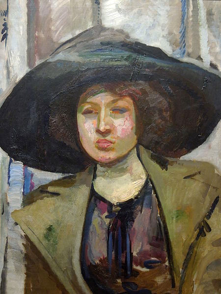 Portrait de Kazimiera Felix., 1911, Gustaw Gwozdecki