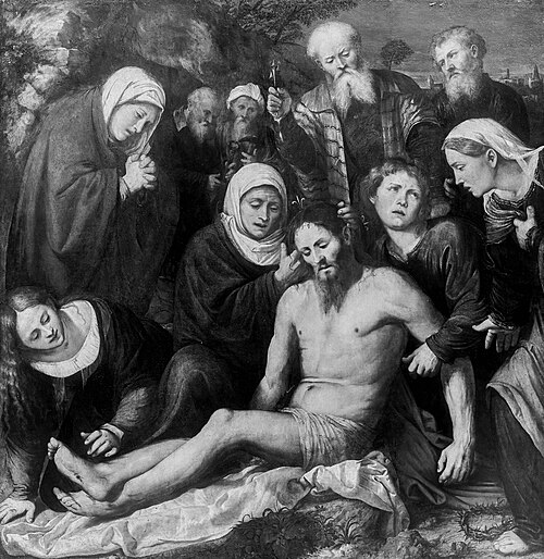 Lamentation of Christ, , Il Romanino