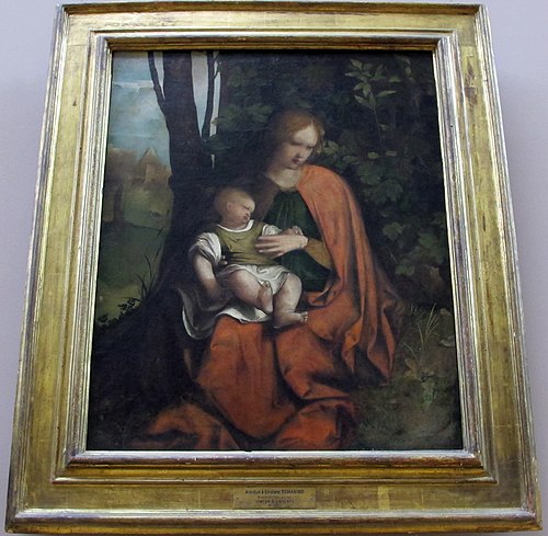 La Vierge à l'Enfant, 1507, Il Romanino
