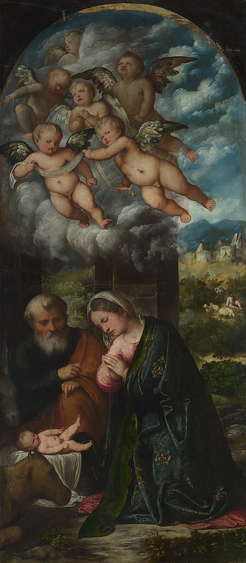 Nativité, 1524, Il Romanino
