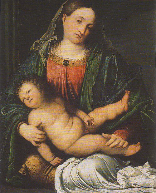 Vierge à l'Enfant, 1516, Il Romanino