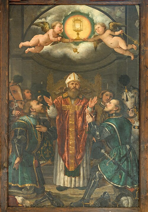 Stendardo del Santissimo Sacramento, 1535, Il Romanino