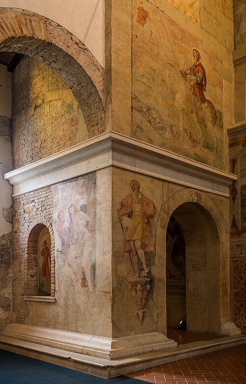 Stories of holiness, 1526, Il Romanino
