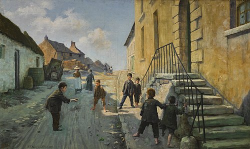 Ball in the Cap, 1893, Richard Moynan