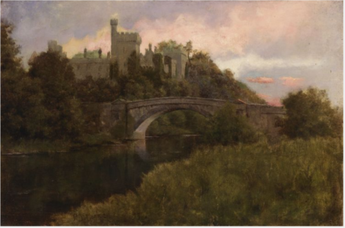 Castle on a River, Sunset, , Richard Moynan