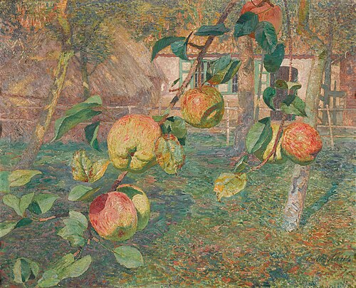 The Apple Orchard, 1910, Émile Claus