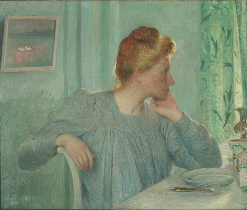 Portrait de Madame Claus, 1900, Émile Claus