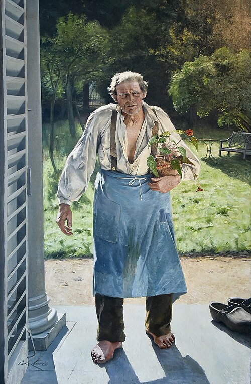 Le Vieux jardinier, 1885, Émile Claus