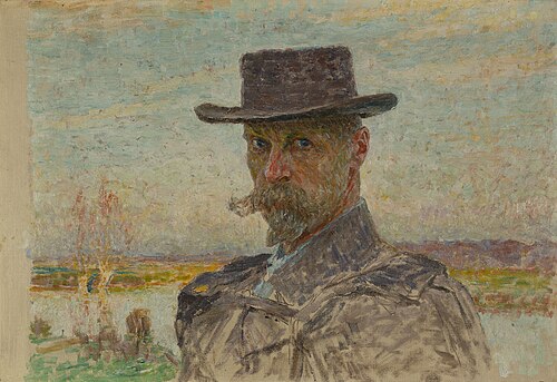 Autoportrait, 1912, Émile Claus
