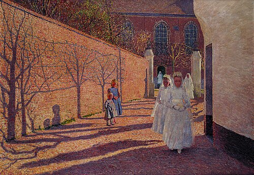 The Communicants, 1893, Émile Claus