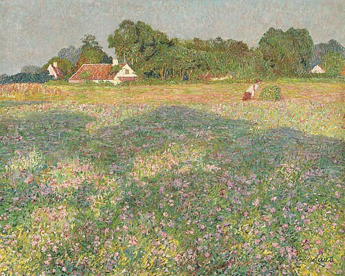 Clover Harvest, , Émile Claus