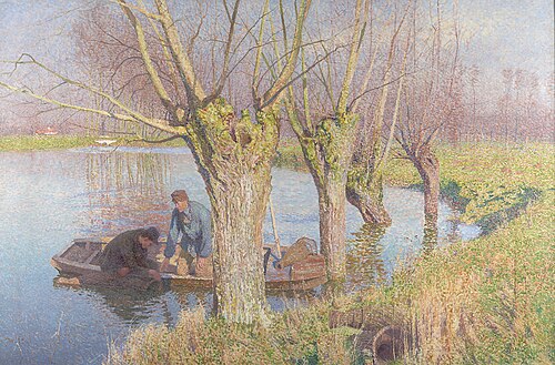 La Levée des nasses, 1893, Émile Claus