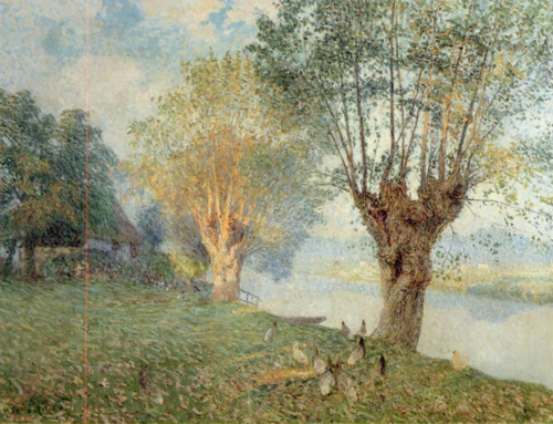 De wilgen, 1898, Émile Claus