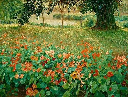 Capucines, 1901, Émile Claus
