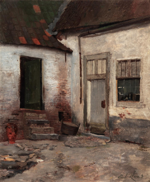 Coin de ferme, 1885, Emile Claus