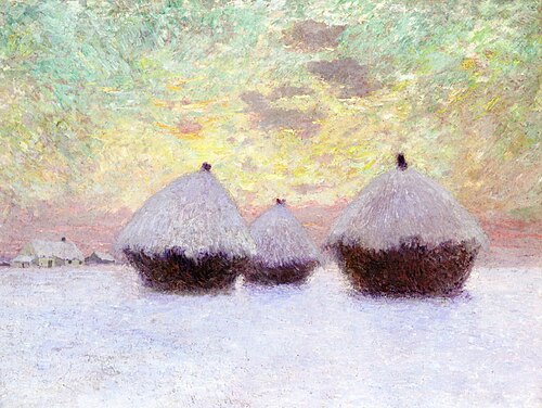 Haystacks in the Snow, 1904, Emile Claus