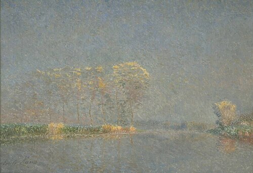 Brouillard sur la Lys, 1896, Émile Claus