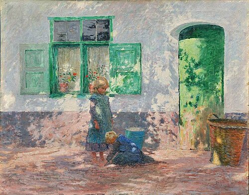 Sunny Day, 1895, Émile Claus