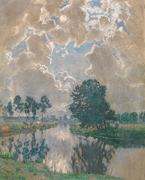 Après l'orage, 1922, Emile Claus
