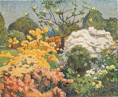 Les Azalées à Kew, 1915, Emile Claus