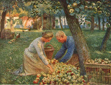 Orchard in Flanders, 1901, Emile Claus