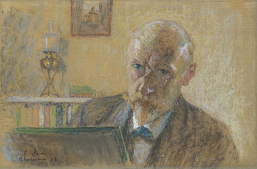 Selbstporträt, 1915, Emile Claus