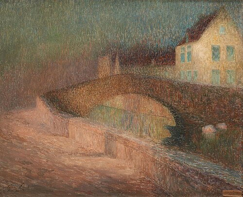 Evening in Bruges, 1902, Emile Claus