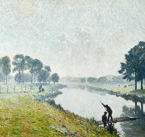 The Ferry, 1912, Emile Claus