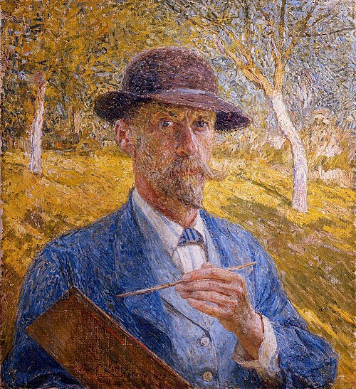 Self-Portrait, 1913, Emile Claus