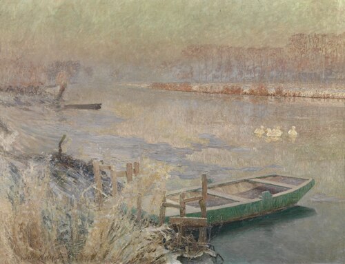 Winter, 1900, Emile Claus
