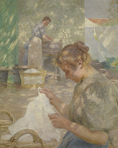 Sunny Day, 1899, Emile Claus